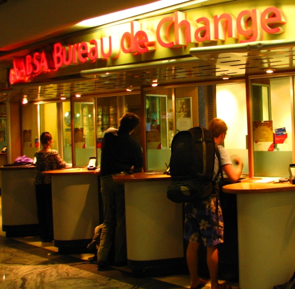 ABSA Bureau de Change at O.R. Tambo Airport