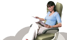 economy class seat on Openskies airline