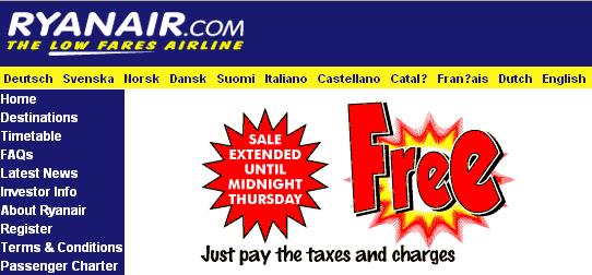Ryanair adds Catalan and Finnish 