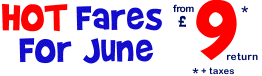 Ryanair's hot fare for June 2000
