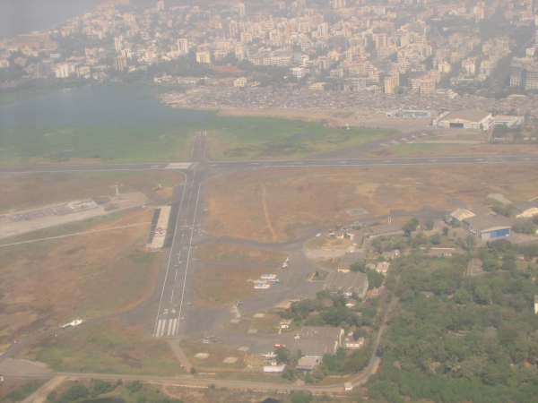 Juhu Airport in Mumbai, India (Bombay)