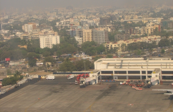 taking off from Mumbai Airport