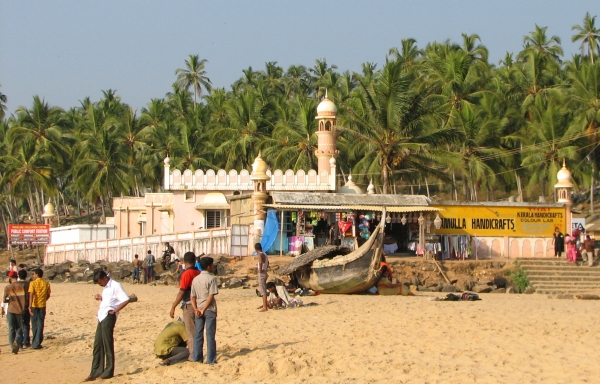 The Kovalam beach mosque