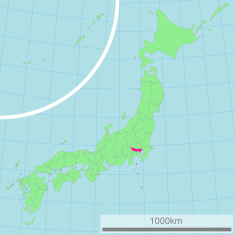 Tokyo map Japan